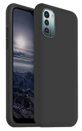Луксозен силиконов гръб ТПУ ултра тънък МАТ за Nokia G21 TA-1418 / Nokia G11 4G черен 